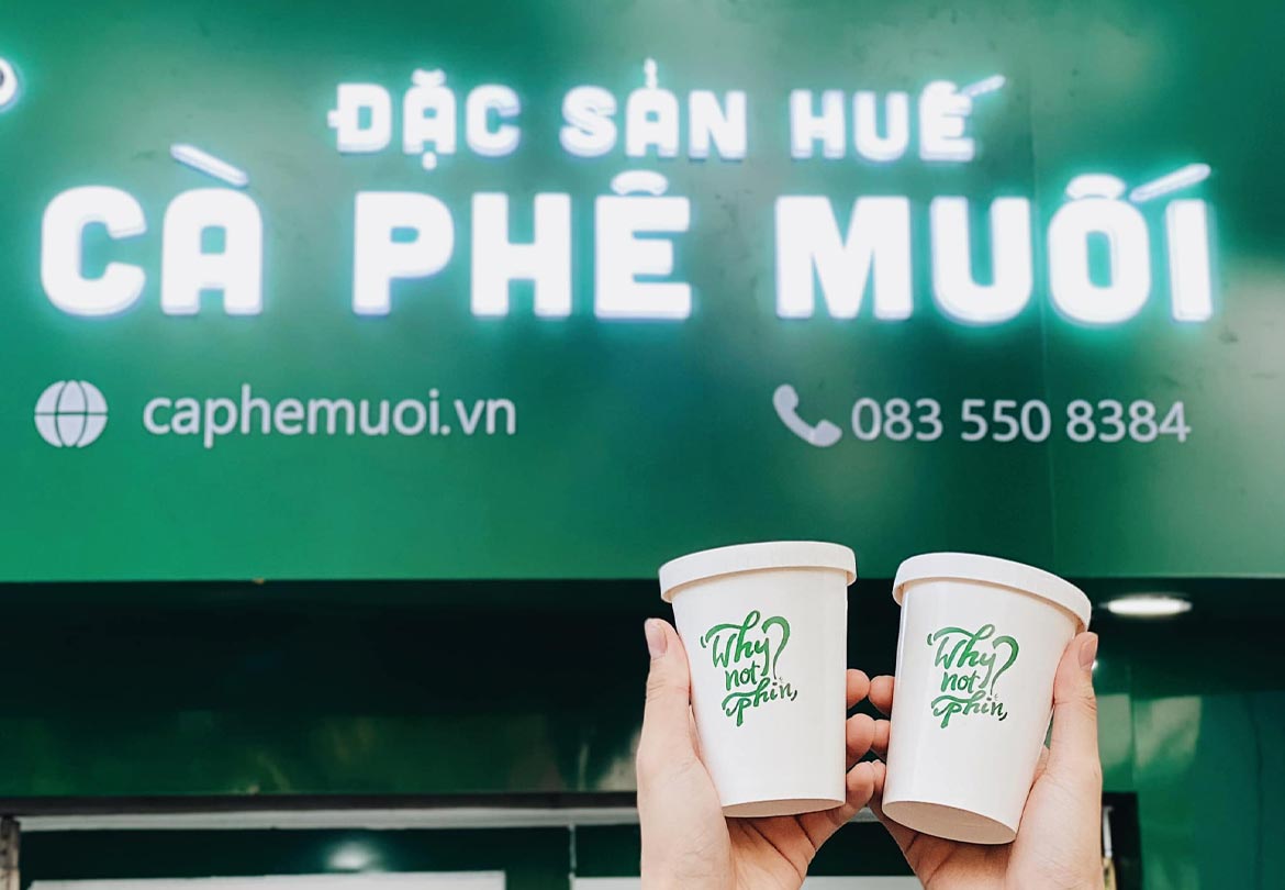 Check in nhận cà phê muối 9K