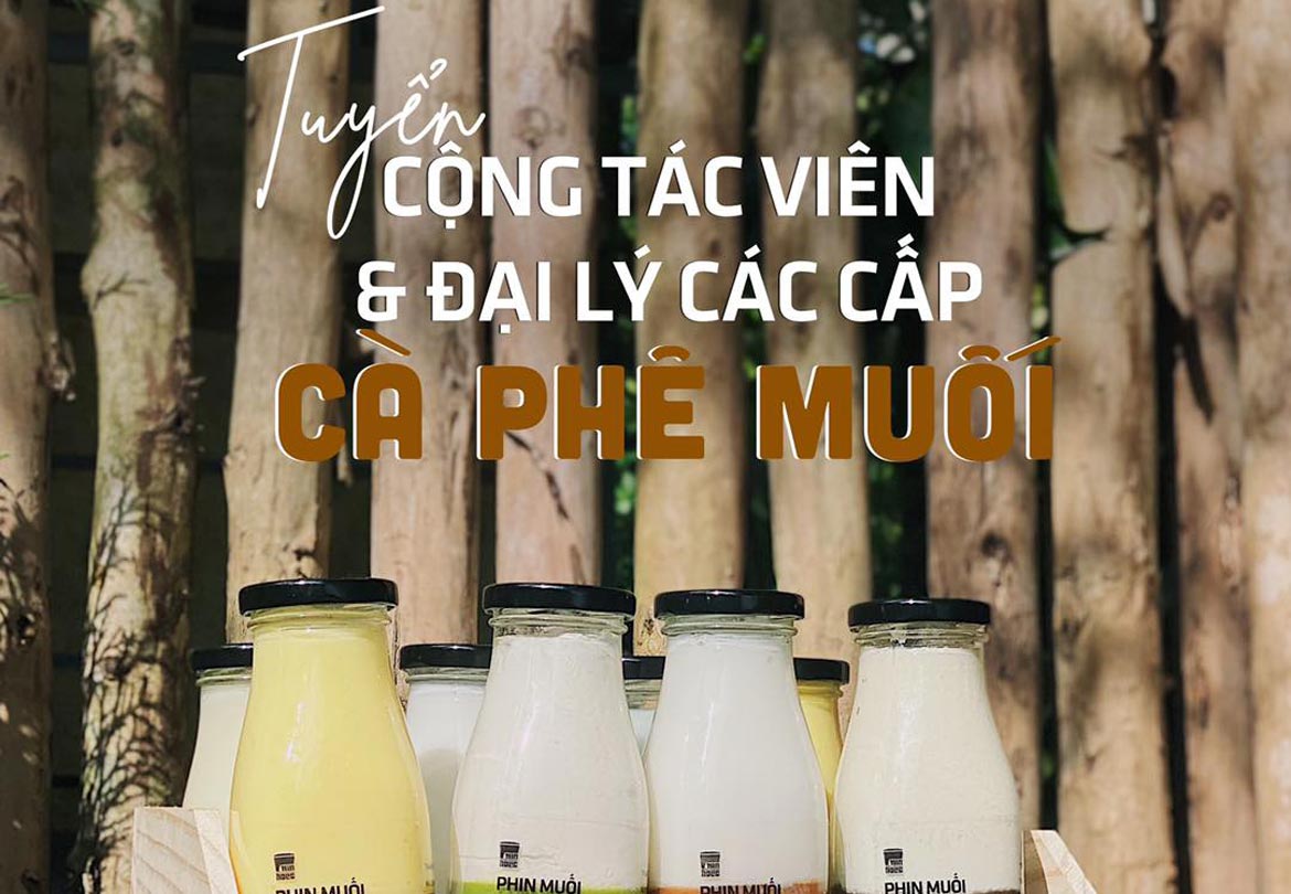 Tuyển Đại Lý Cà Phê Muối